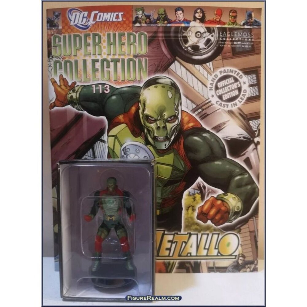 Eaglemoss 1:16 DC Comics‎ Super Hero Fig w/Book: Metallo #113